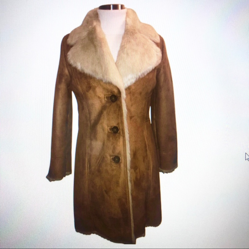 Tommy Hilfiger Cognac Brown Coat